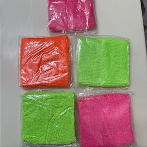 Colorful wrist sweatbands Set